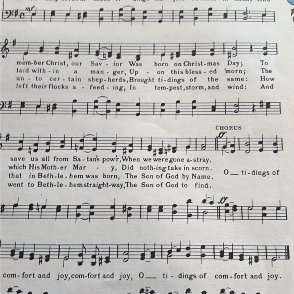 ππΌπΉ1984 Charming Traditional Christmas Carolers Book w/ Sheet Music VTG - Picture 4 of 10